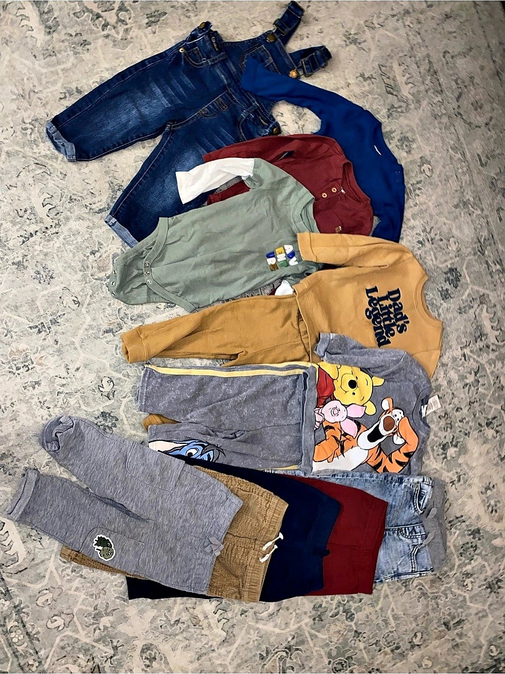 18M Clothing Bundle Blue Gray